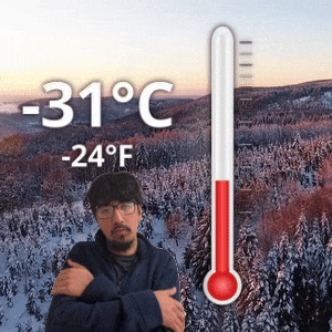 -31 °C
