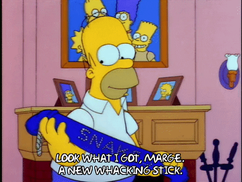 Happy Season 4 GIF by The Simpsons