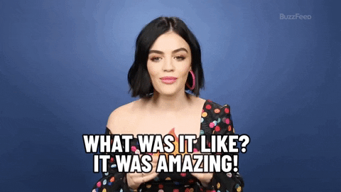 Lucy Hale GIF by BuzzFeed