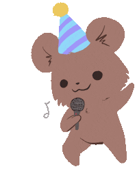 Happy Birthday Singing Sticker