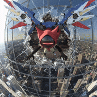Flying Red Hood GIF by G*BOY