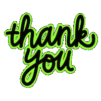 Thanks Thank You Sticker