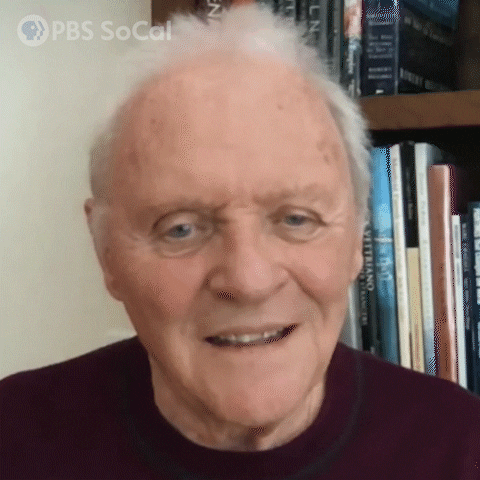 Anthony Hopkins Listens GIF by PBS SoCal