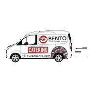 Food Catering Sticker by BENTO Asian Kitchen + Sushi