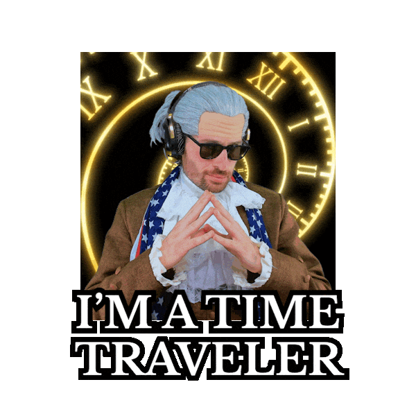 Dr Who I Am From The Future Sticker