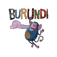 Burundi Sticker by Catapulta Editores