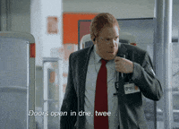 doors open dirk GIF by VTM.be