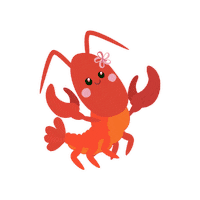 breastcancerhawaii crawfish boil crawfishboil breastcancerhawaii breast cancer hawaii Sticker