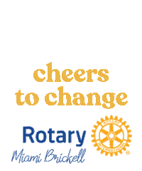 Sticker by Rotary Miami Brickell