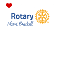 Sticker by Rotary Miami Brickell