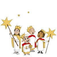 Noel Sternsingen Sticker by Young Missio Switzerland