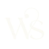Ws Monogram Sticker by Wildings Studio