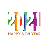 Happy New Year Sticker
