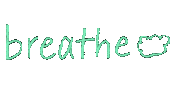 Chill Breathe Sticker