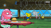 Nickelodeon Eat GIF by SpongeBob SquarePants