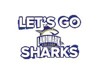 Landmark_College lc landmark gosharks landmarkgraduate Sticker