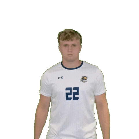 Clarke Mens Soccer Sticker by Clarke University