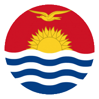 Kiribati Flag Sticker by Conscious Planet - Save Soil
