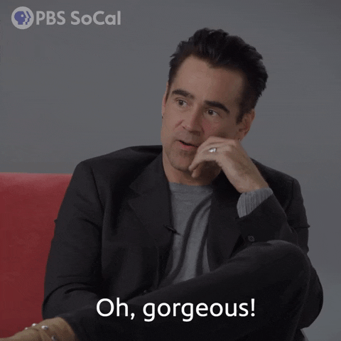 Colin Farrell Actors GIF by PBS SoCal