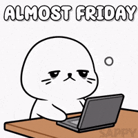 Tired Work GIF by Sappy Seals