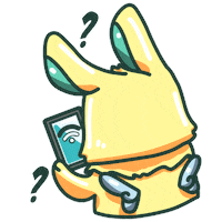 Confused Phone Sticker by Milikumi