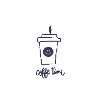 Happy Coffee Sticker