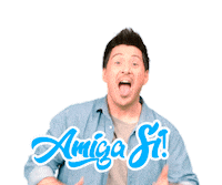 Yas Amiga No Sticker by El Blog del Decorador