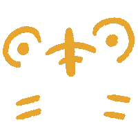 Face Tiger Sticker