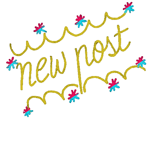 Rainbow Post Sticker