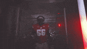 Football Chest Pound GIF by Wisconsin Badgers