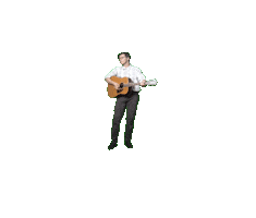 Party Guitar Sticker by Sonia Eryka
