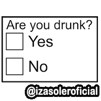 Drunk Alcool Sticker by Izasoler