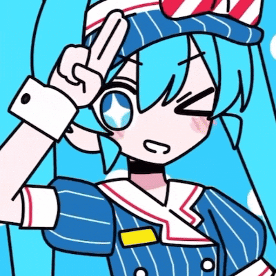 Sprout_Sprong giphyupload vocaloid miku hatsune miku GIF