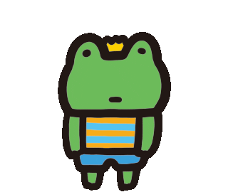 Sad Frog Sticker