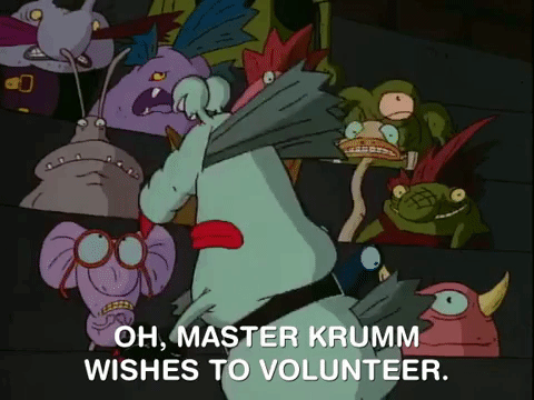 aaahh real monsters nicksplat GIF