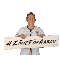 FCAarau fcaarau conus bastienconus zaemefoeraarau Sticker