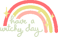 Rainbow Witch Sticker