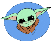 Star Wars Baby Yoda Sticker