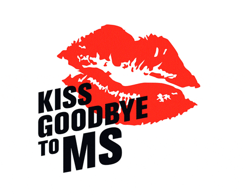 esclerosiseme giphyupload kiss goodbye to ms GIF