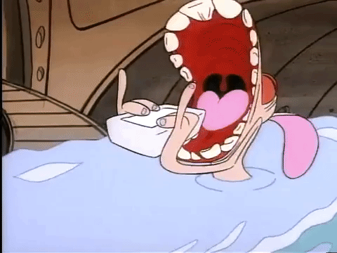 ren and stimpy nicksplat GIF