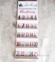 Christmas Countdown GIF by Anders Ruff Workshop