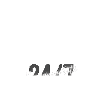 247 Sticker by Ariana Samoila