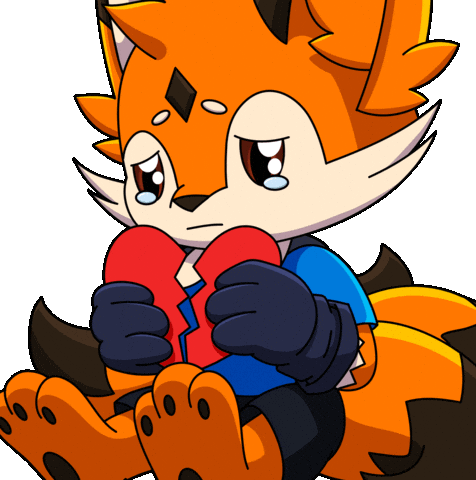 Sad Break Up Sticker by Foxy