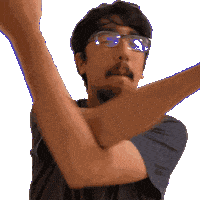 Arms Open Reach Out Sticker