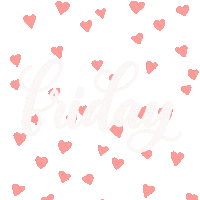 Friday Hearts Sticker