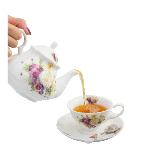princeteahouse giphyupload tea tea lover tea pot Sticker