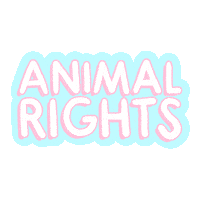 animal liberation vegan Sticker by Alba Paris