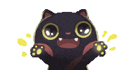 cat magic Sticker by magicatchoo