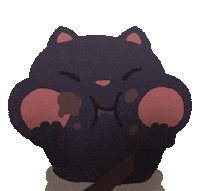 hungry munch Sticker by magicatchoo