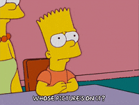 sad bart simpson GIF